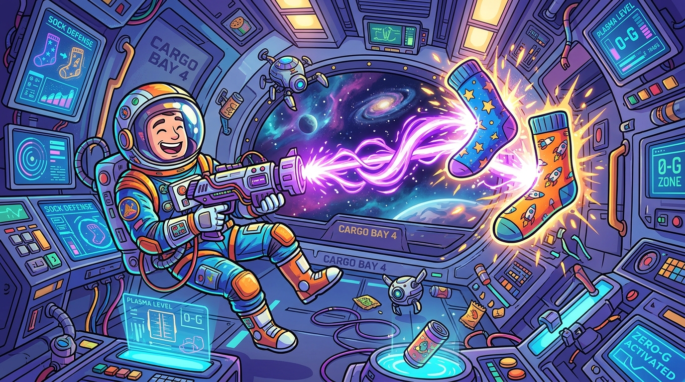 NASA-Ingenieure erfinden violette Plasma-„Wäschepistole“ für Astronauten