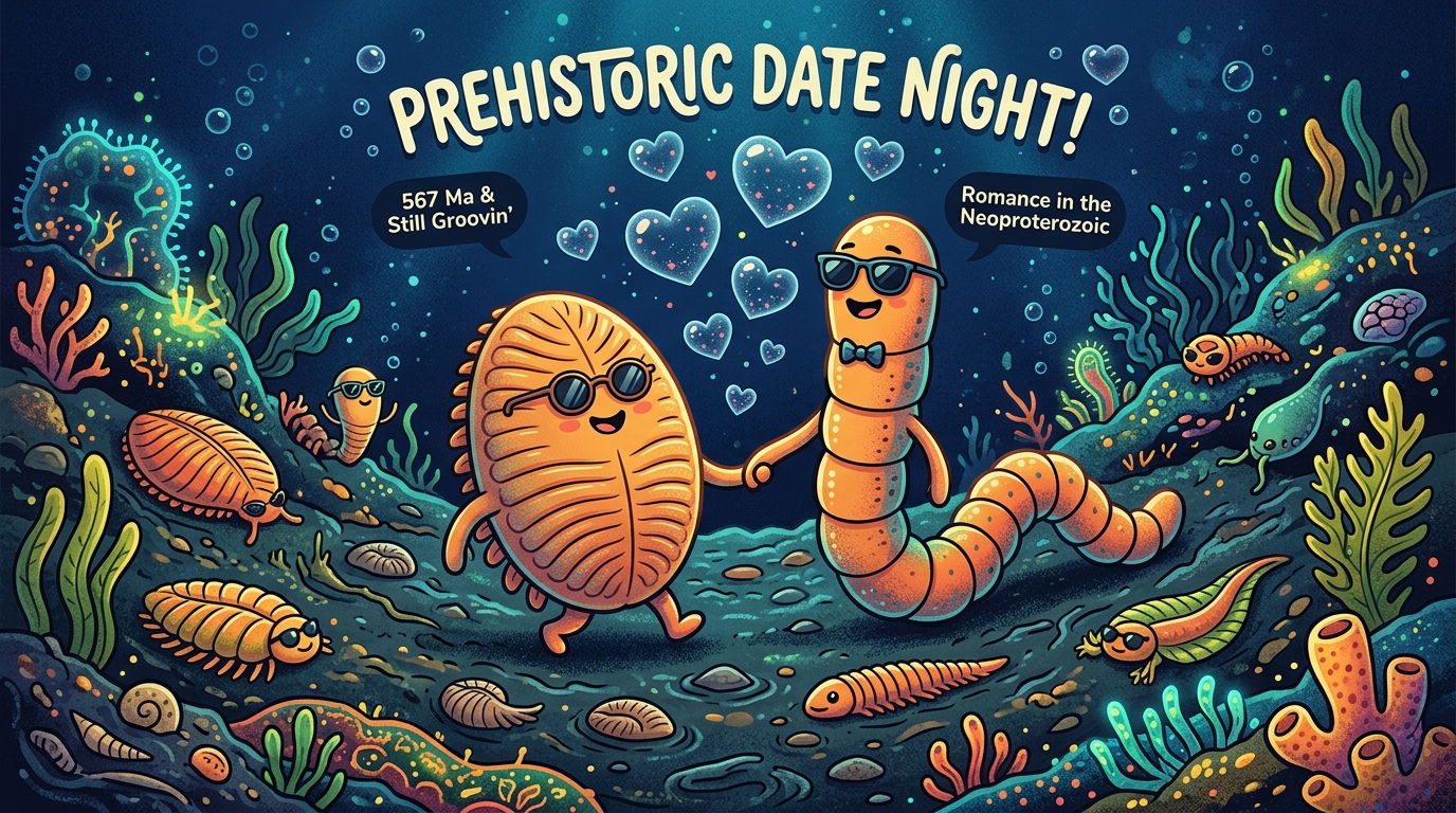 Noche de Cita Prehistórica: Fósiles Canadienses de 567 Millones de Años Adelantan el Origen del Movimiento y el Sexo Animal