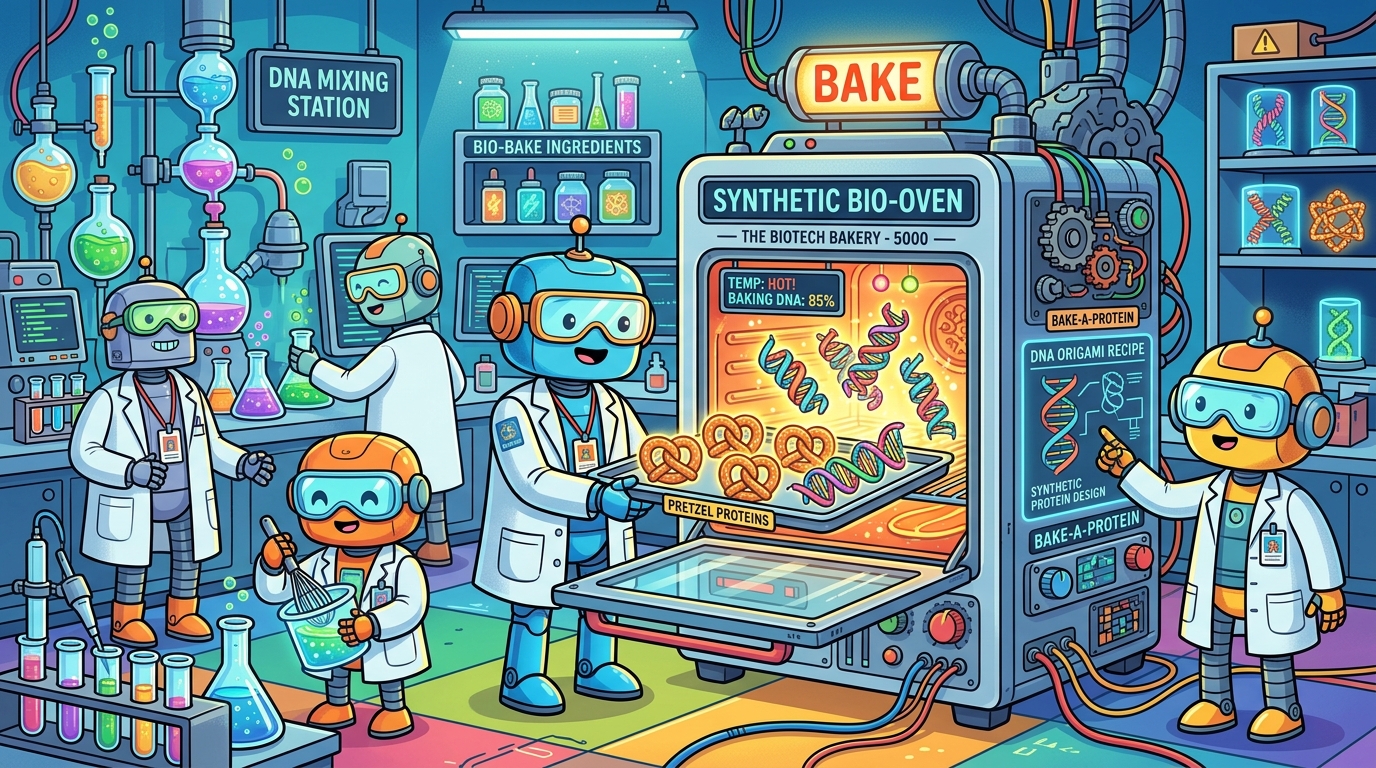 Baking Biology from Scratch: David Baker's $95M AI Bakery for Alien Proteins