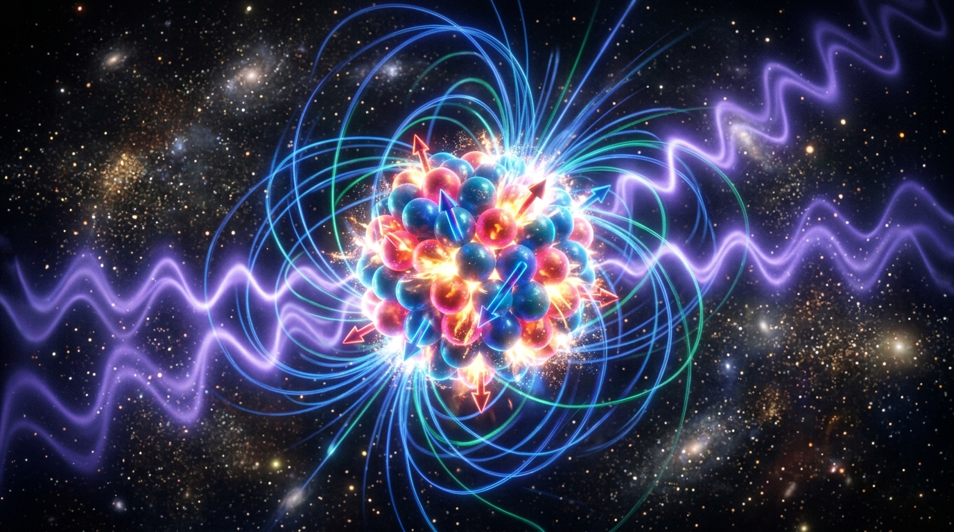 La brújula secreta del átomo: Físicos nucleares resuelven el enigma de 20 años de los rayos gamma