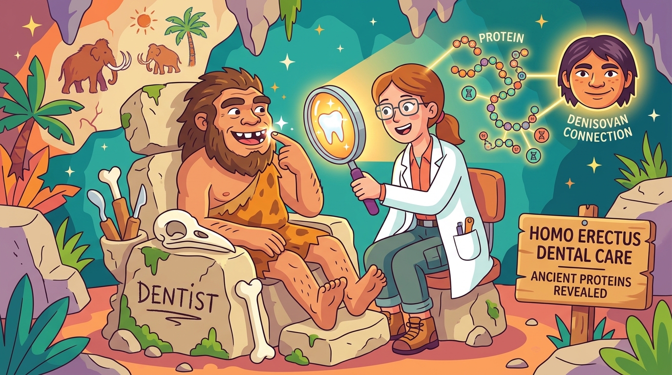 Der 400.000 Jahre alte Zahnarztbesuch: Urzeit-Proteine verknüpfen Homo erectus mit Denisova-Menschen